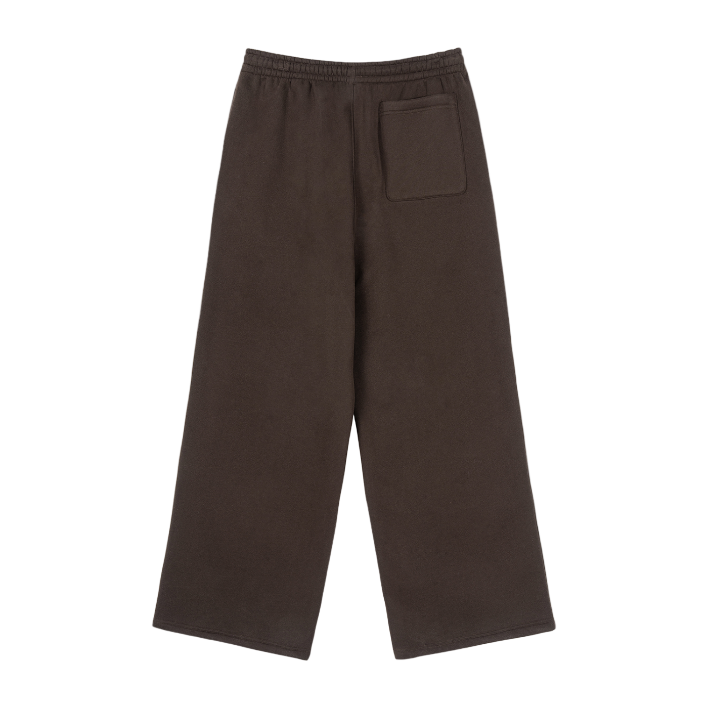 Fleece Drawstring Straight-Leg Sweatpants