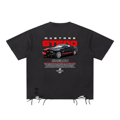 BLACK RED SHELBY T-SHIRT