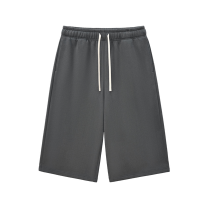 Relaxed Drawstring 3/4 Sweatpants