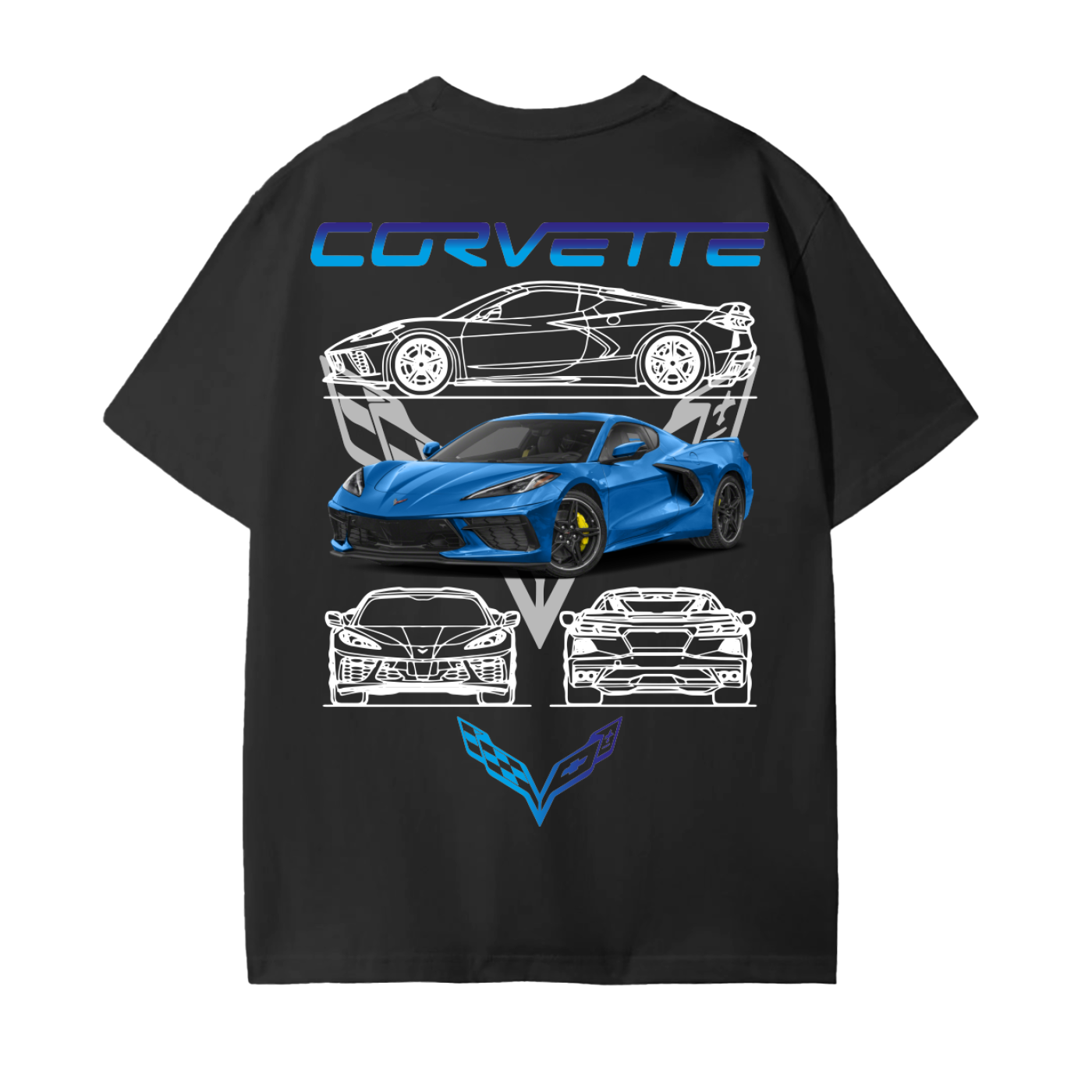 BLUE C8 Cotton T-Shirt