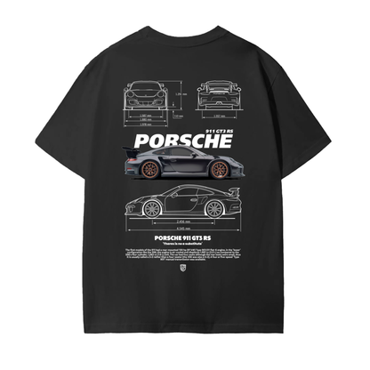 GRAY PORS Cotton T-Shirt