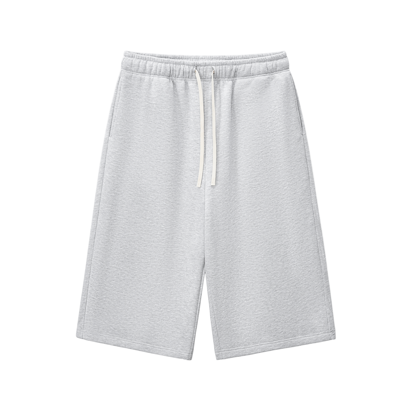 Relaxed Drawstring 3/4 Sweatpants