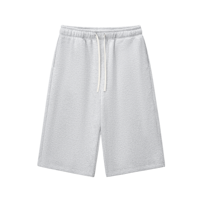 Relaxed Drawstring 3/4 Sweatpants