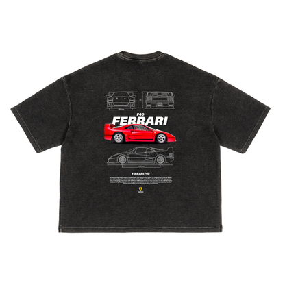 FERRARI F40  Boxy T-Shirt