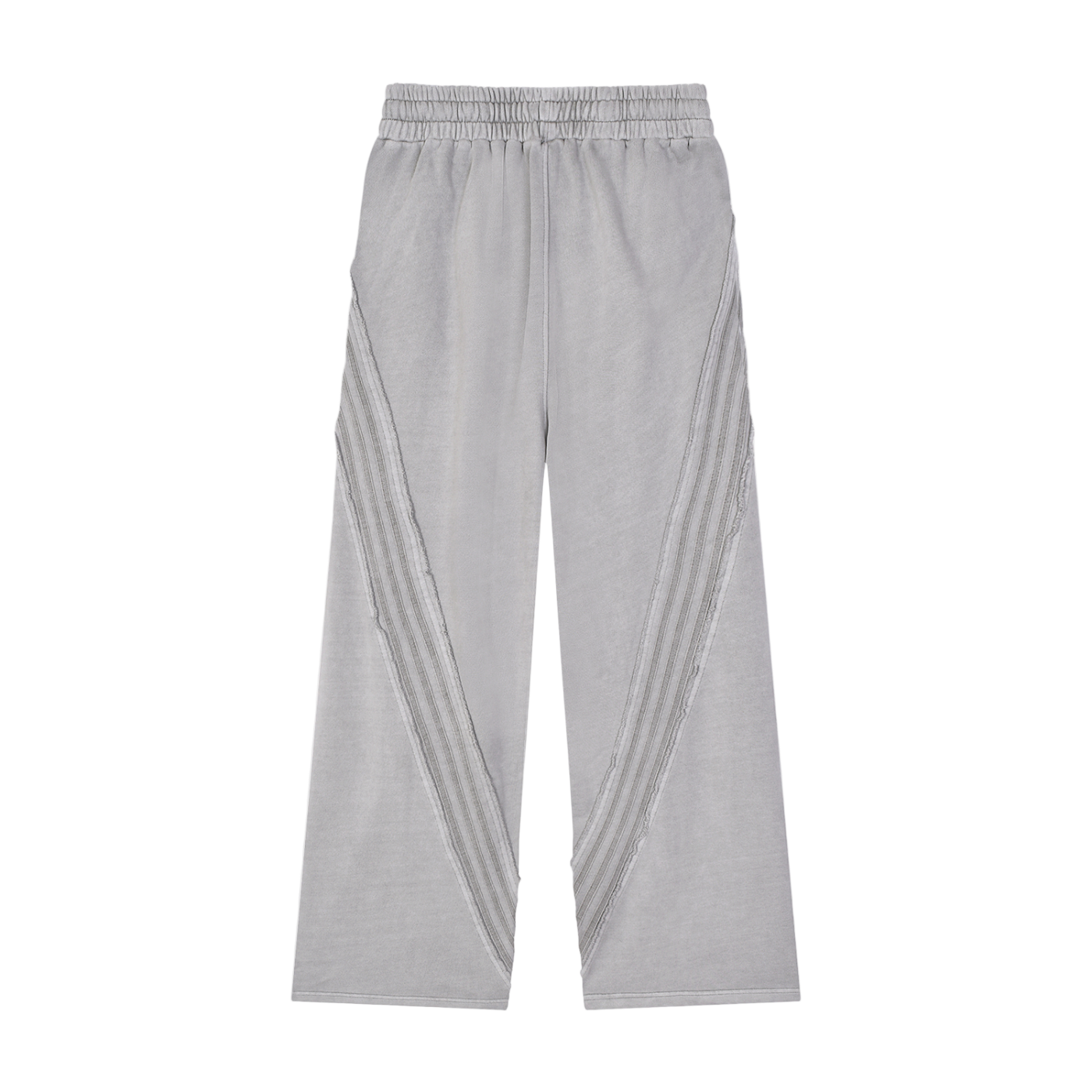 Snow Washed Tape Raw Edge Sweatpants