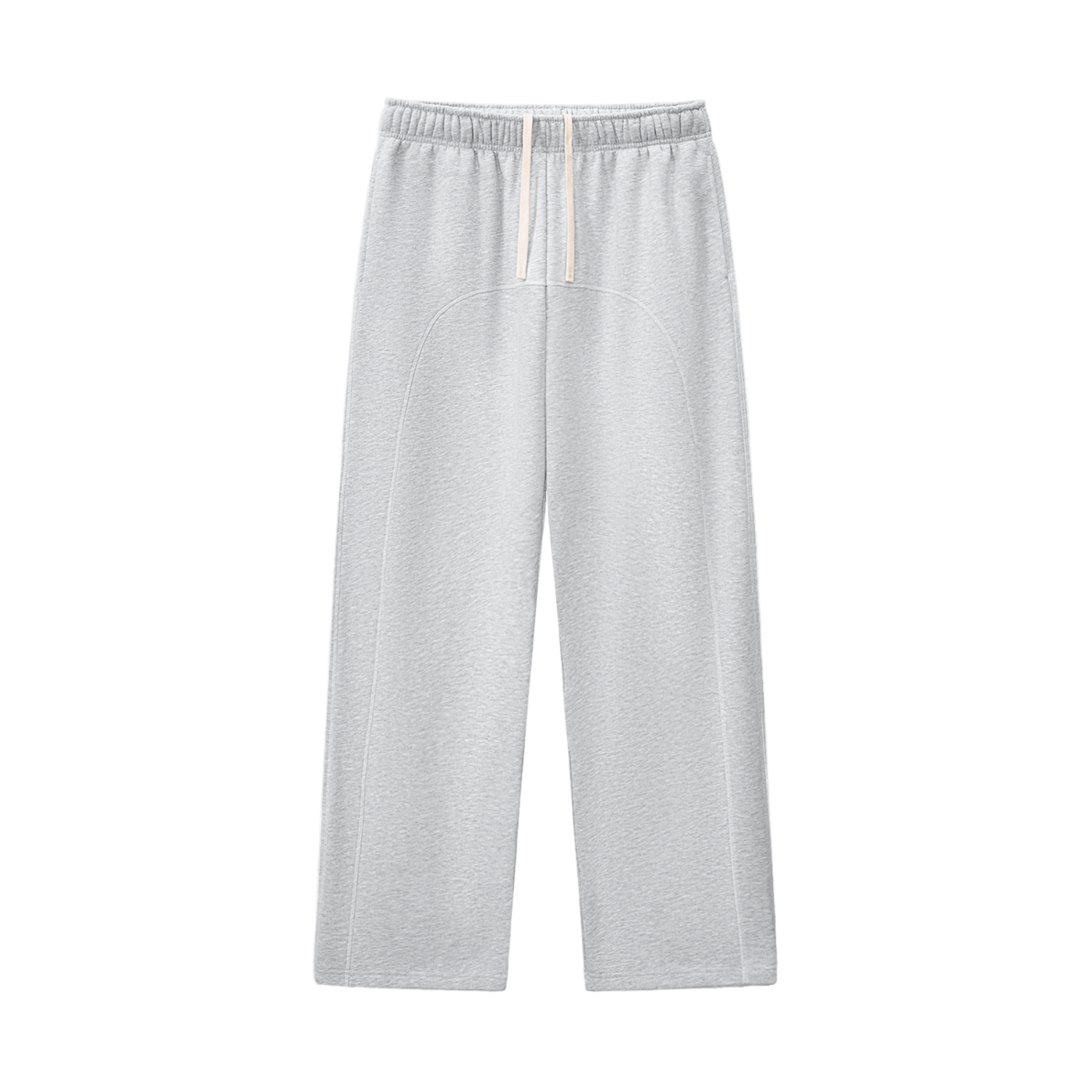 Contrast-Stitched Fleece Sweatpants