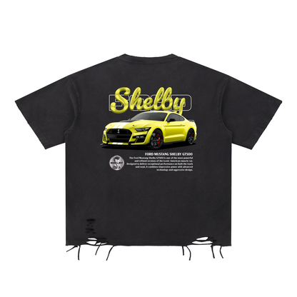 YELLOW SHELBY T-SHIRT