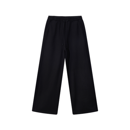 Contrast Tape Straight-Leg Sweatpants