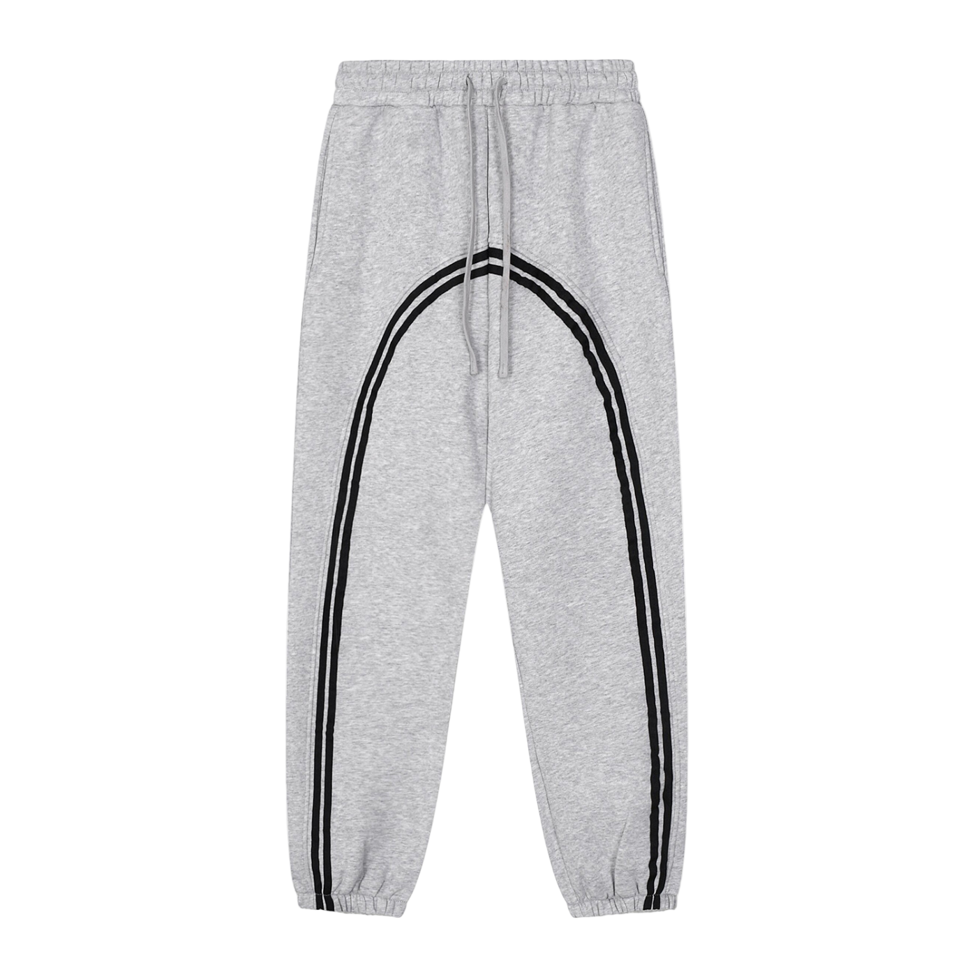 Sun Fade Contrast Tape Fleece Jogged Sweatpants