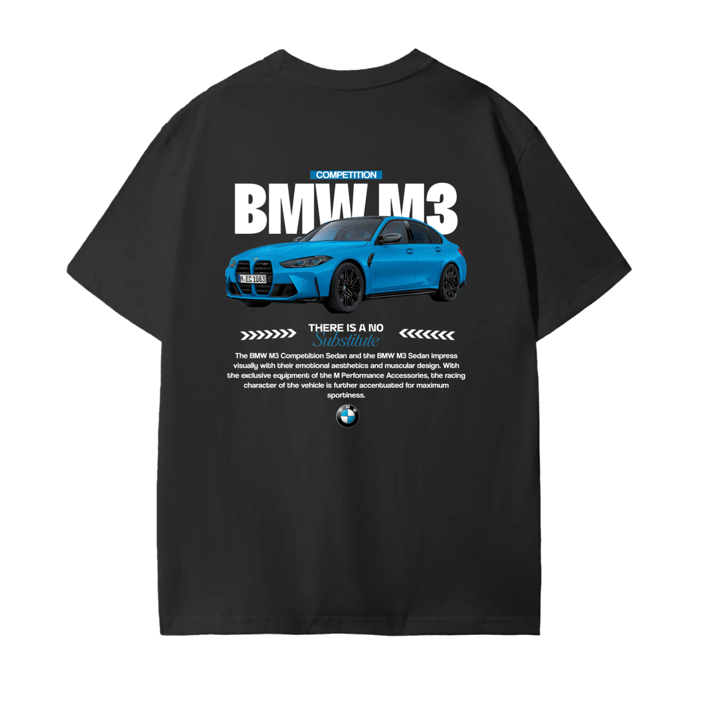 BLUE M3 Cotton T-Shirt
