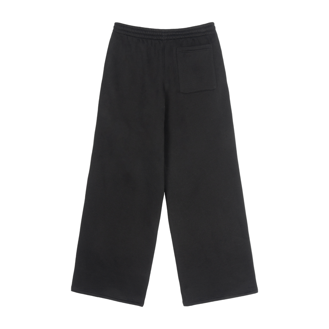 Fleece Drawstring Straight-Leg Sweatpants