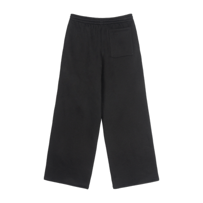 Fleece Drawstring Straight-Leg Sweatpants