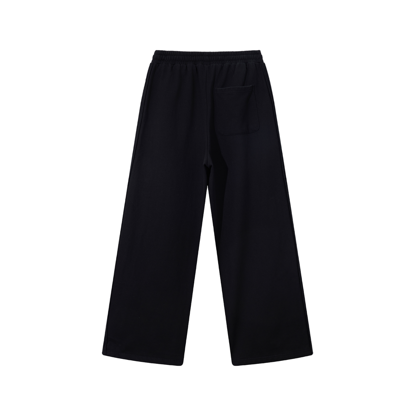 Contrast Tape Straight-Leg Sweatpants