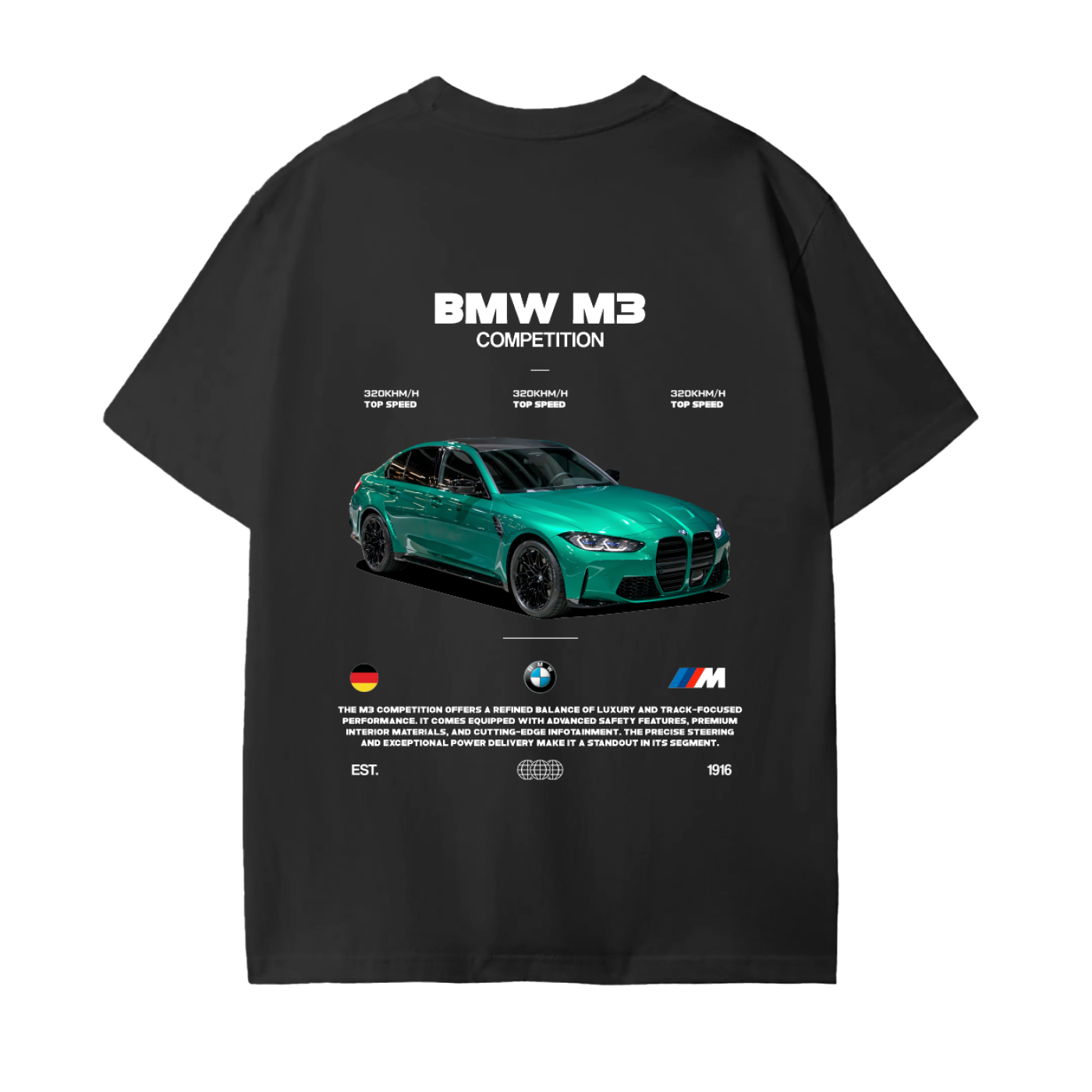 GREEN M3 Cotton T-Shirt